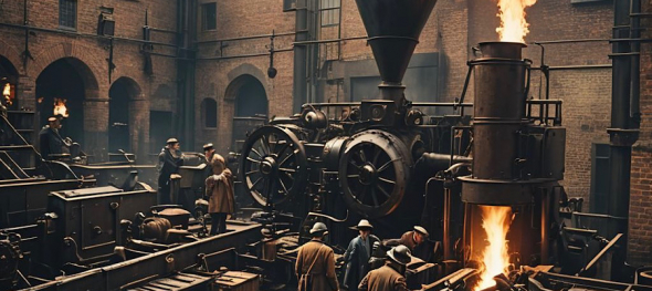 Steam power in the Industrial Revolution